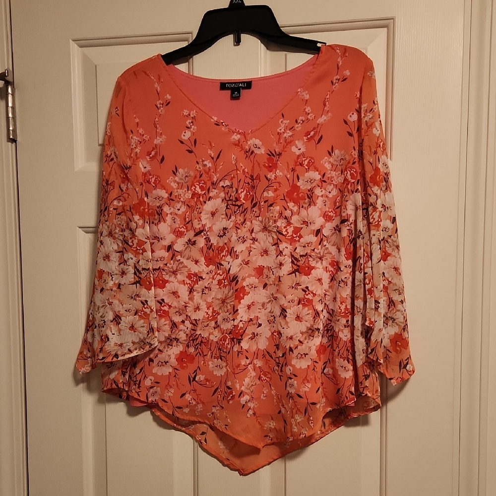Roz & Ali 3/4 Lenth Sleeve Top